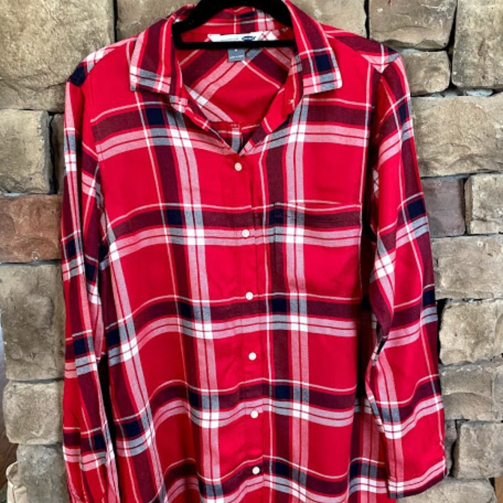 Old Navy plaid shirt